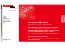 Tablet Screenshot of komm-ma.de